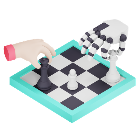 Jugar ajedrez  3D Icon