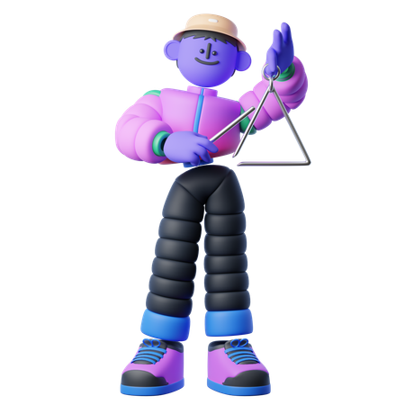 Jugar Triángulo  3D Icon
