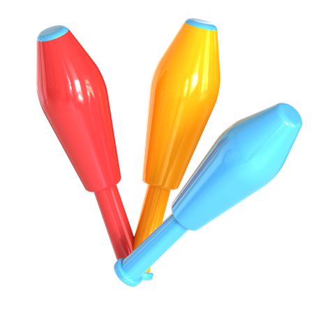 Juggling Stick  3D Icon