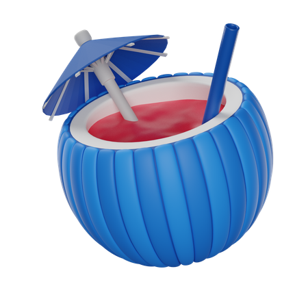 Jugo de coco  3D Icon