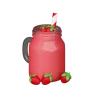 jugo de fresa