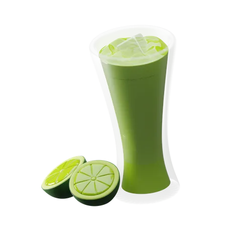 Jugo de lima  3D Icon