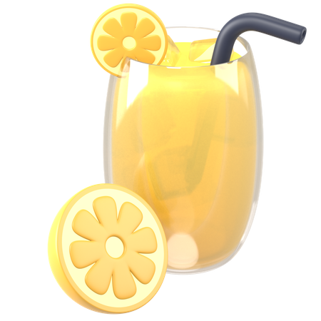 Jugo de limon  3D Icon
