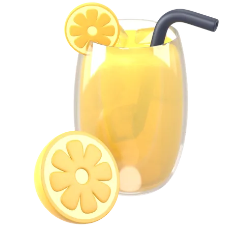 Jugo de limon  3D Icon