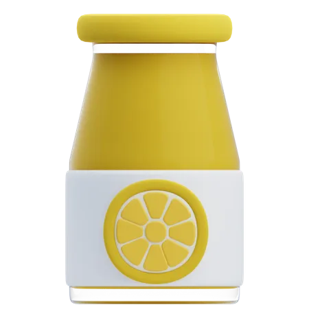 Jugo de limon  3D Icon