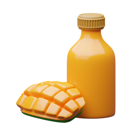 Jugo de mango  3D Icon