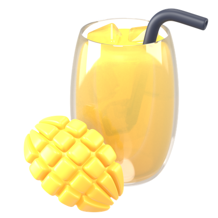 Jugo de mango  3D Icon