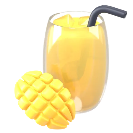 Jugo de mango  3D Icon