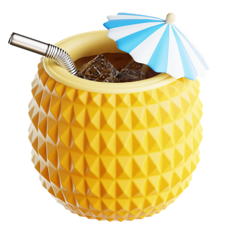 Jugo de piña  3D Icon