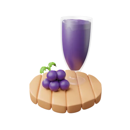 Jugo de uva  3D Icon