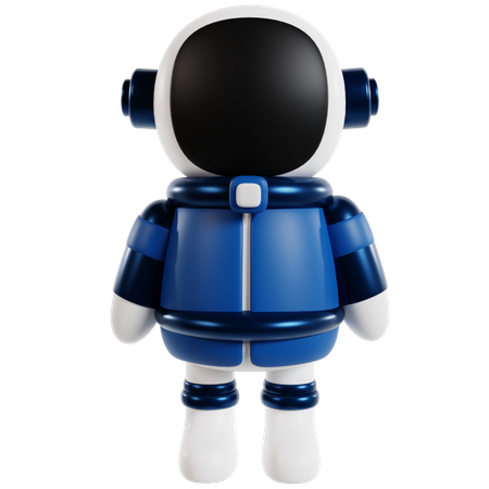 Juguete astronauta en el espacio  3D Icon