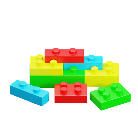 Juguete lego  3D Icon