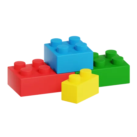 Juguete lego  3D Icon