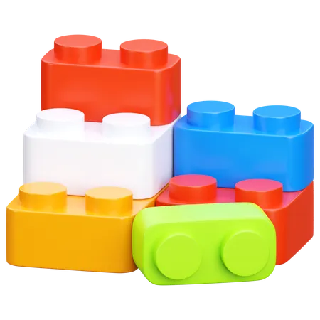 Juguete lego  3D Icon