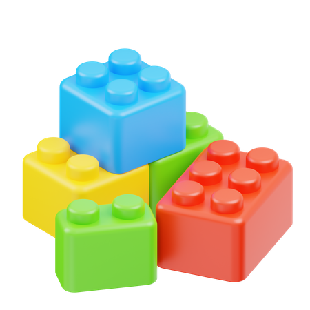 Juguete lego  3D Icon