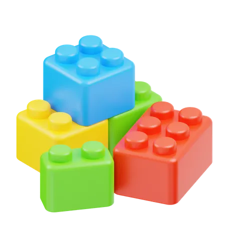 Juguete lego  3D Icon