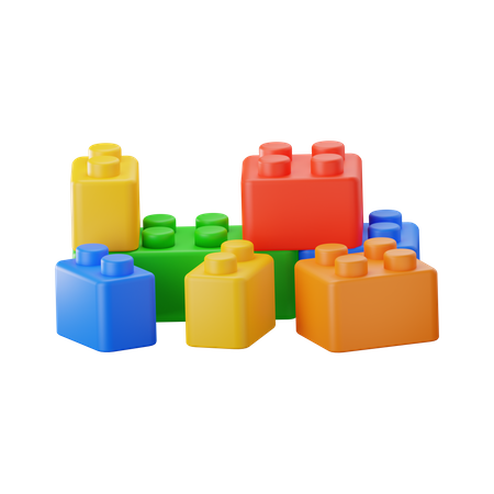 Juguete lego  3D Icon