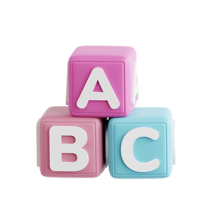 Juguetes abc  3D Icon