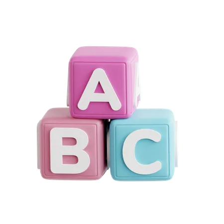 Juguetes abc  3D Icon