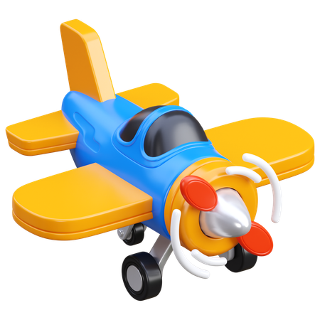 Juguetes de avion  3D Icon