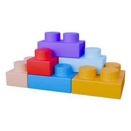 Juguetes lego  3D Icon