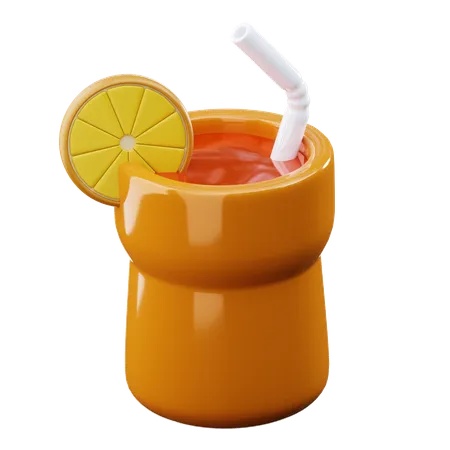 Fresh Juice 3 D Icon 3D Icon