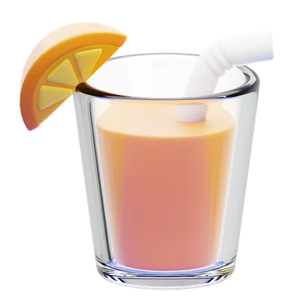 주스  3D Icon