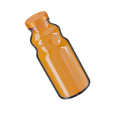 Juice Bottle  3D Icon