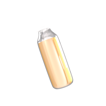 Juice Bottle  3D Illustration