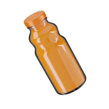 Juice Bottle 3D Icon
