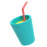 juice glass emoji 3d