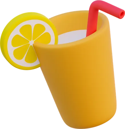 Juice Glass  3D Icon