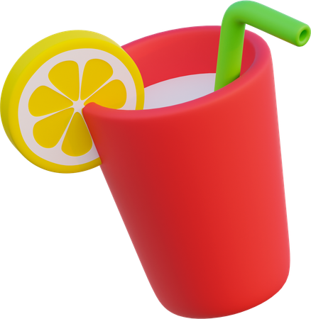 Juice Glass  3D Icon