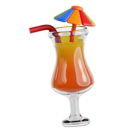 Juice Glass  3D Icon