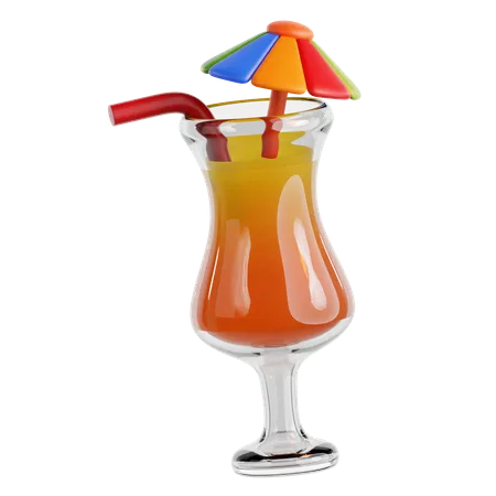 Juice Glass  3D Icon