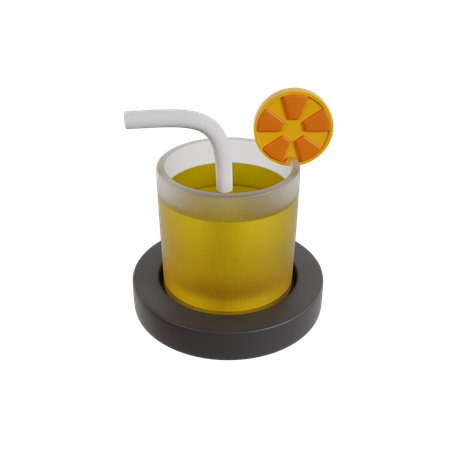 Juice Glass  3D Icon