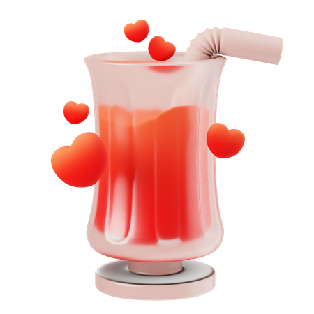 Juice love  3D Icon