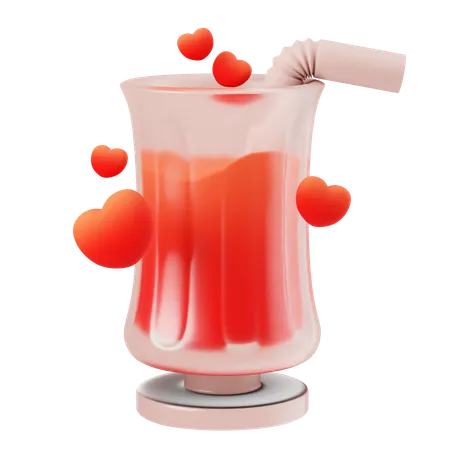 Juice love  3D Icon