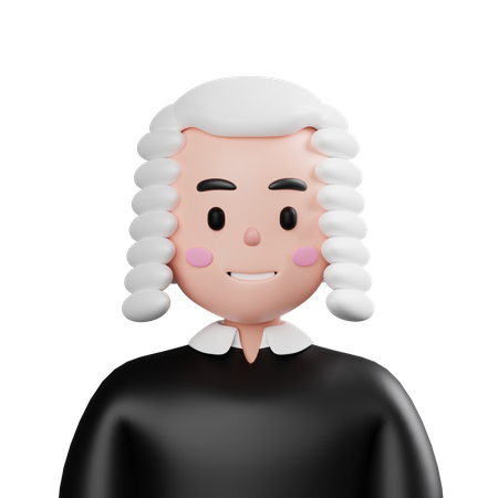 Juiz  3D Icon