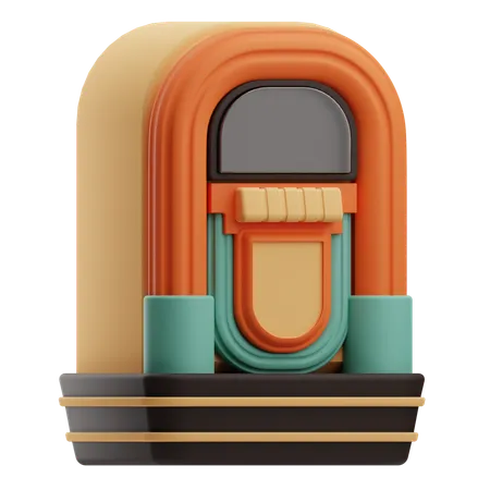 Jukebox  3D Icon