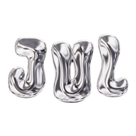 Mes de julio  3D Icon