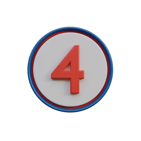 July 4th Seal  3D Icon