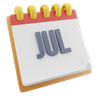 july 3d logo