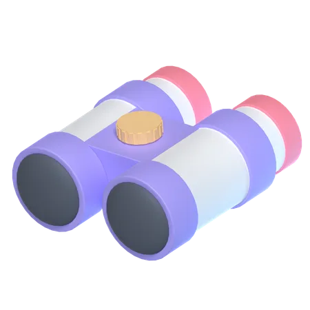 Jumelles  3D Icon