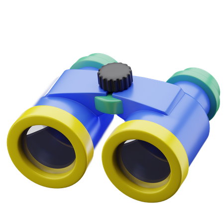 Jumelles  3D Icon