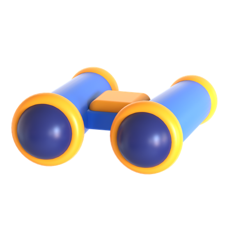 Jumelles  3D Icon