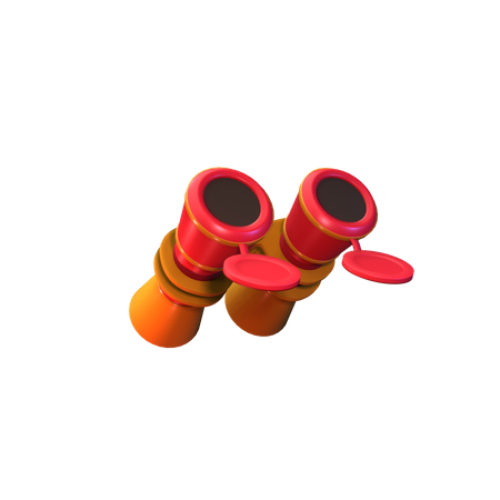 Jumelles  3D Icon