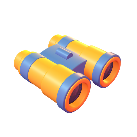 Jumelles  3D Icon