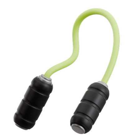 Jump Rope Exercise Equipment  3D Icon