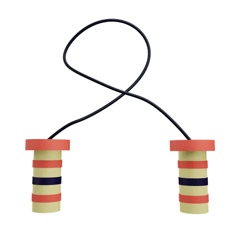 Jumping Rope  3D Icon